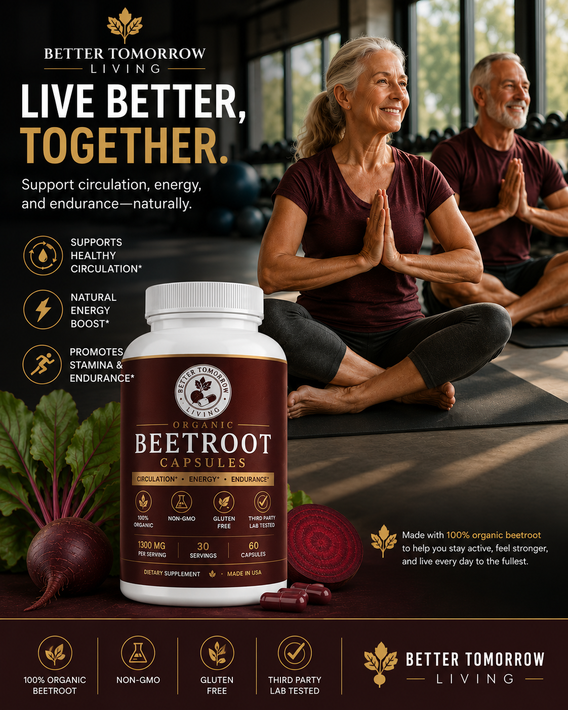 Organic Beetroot Capsules