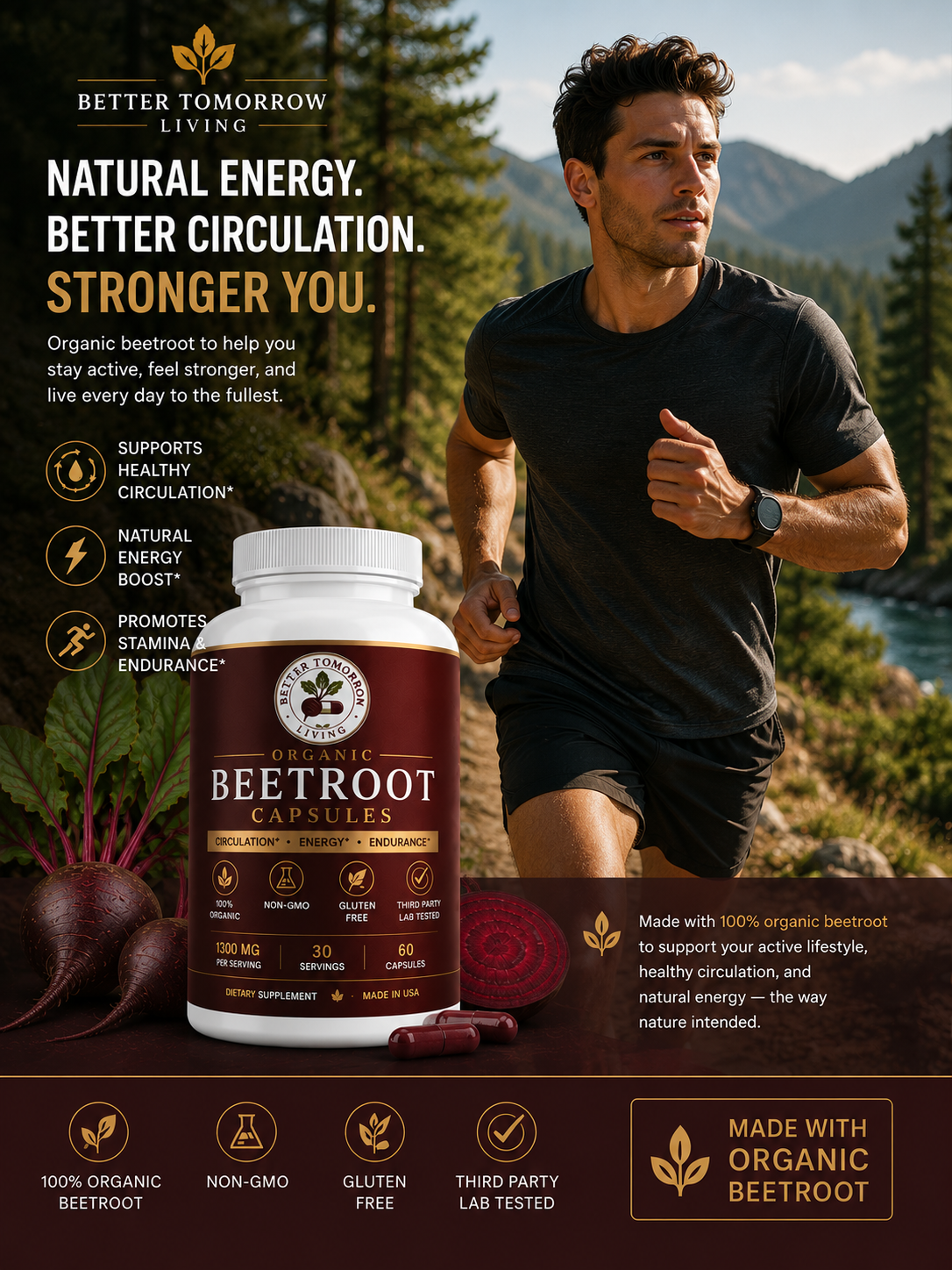 Organic Beetroot Capsules